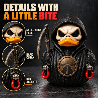Jeep Halloween 85th Anniversary Grim Reaper Duck Acrylic Magnet