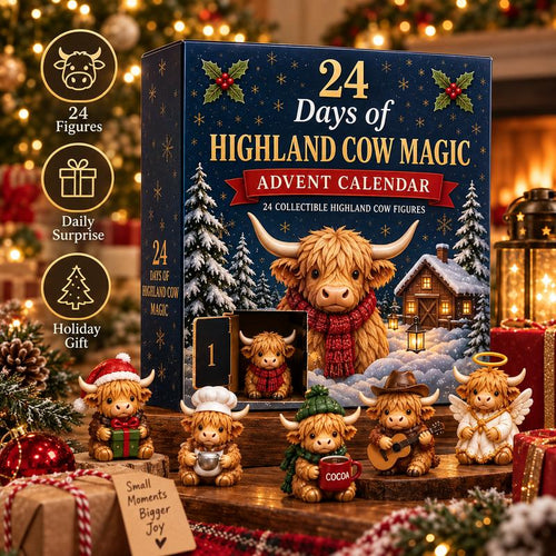 🐮24 Days of Highland Cow Magi Advent Calendar🕯️🌾