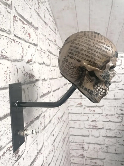 ☠️🏴‍☠️Motorcycle Helmet and Jacket Skull Holder