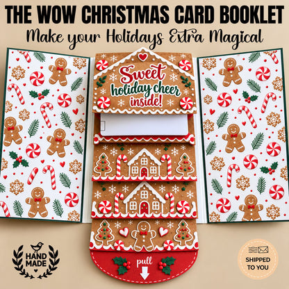 ⏰ LAST DAY 50% OFF - 2026 New 🎅💳 Waterfall Christmas Gift Card Booklet ✨