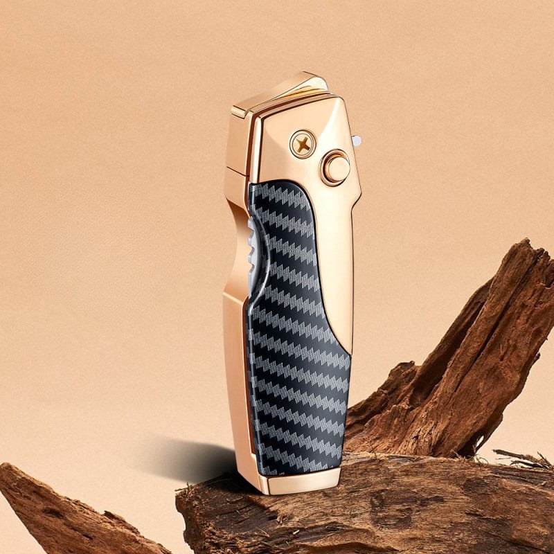2-in-1 Tactical Folding Knife & Lighter