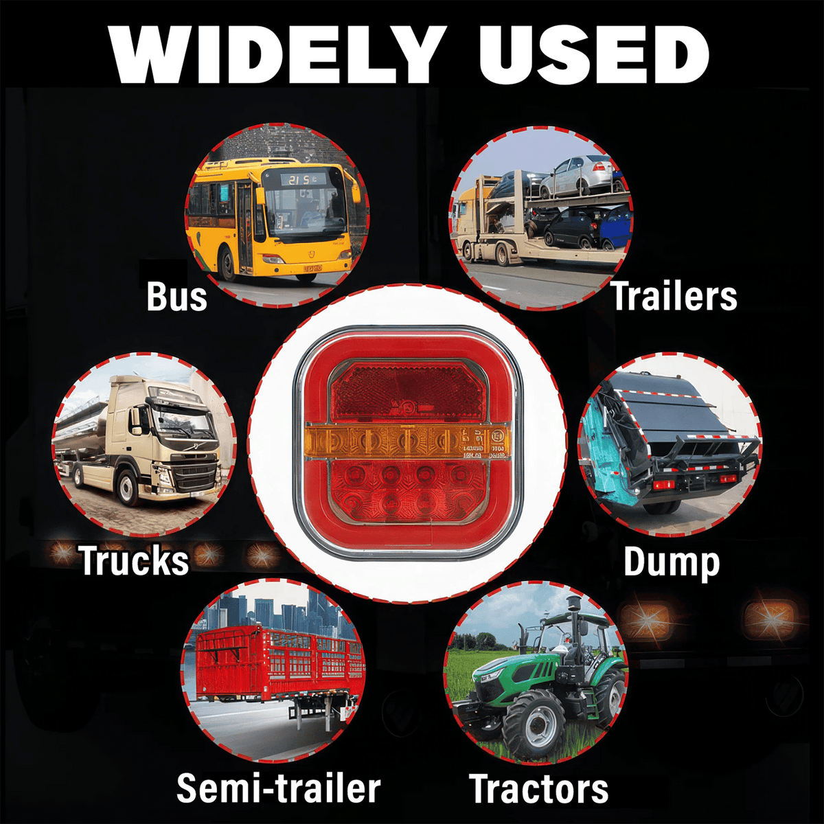 🚚HOT SALE 50% OFF - 🔥Wireless Magnetic Light LED Trailer Light Kit