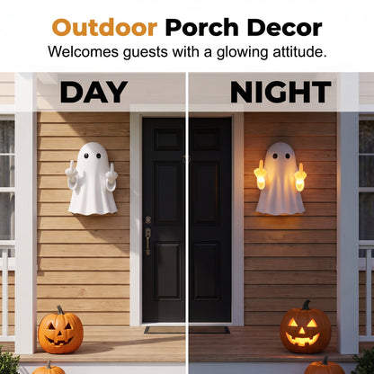 👻Ghost Wall Light - Cute Ghost Night Light with Middle Finger Gesture
