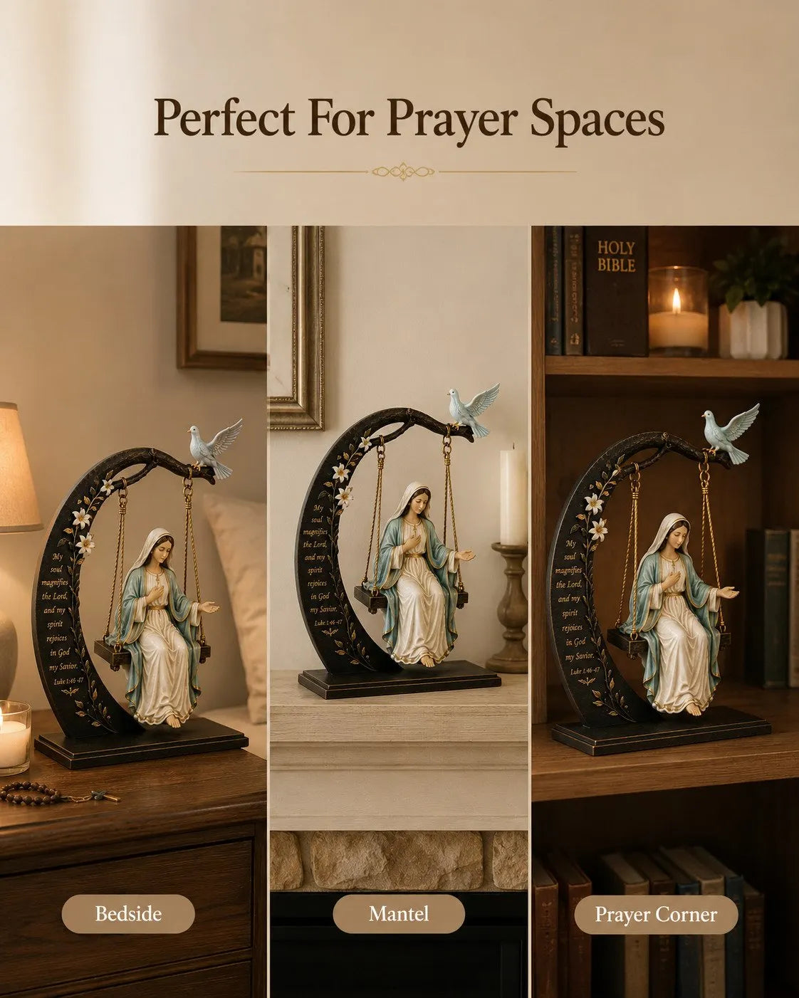 The miraculous statue of the rocking Mary