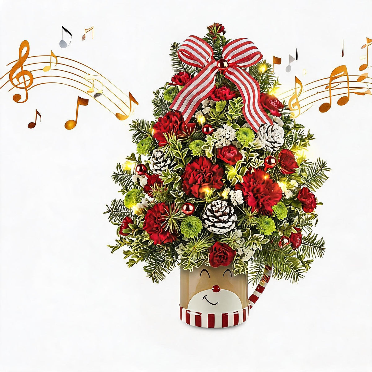 🌲 Pop-Up Christmas Tree Card ✨ Turns Into Freestanding Festive Table Decor