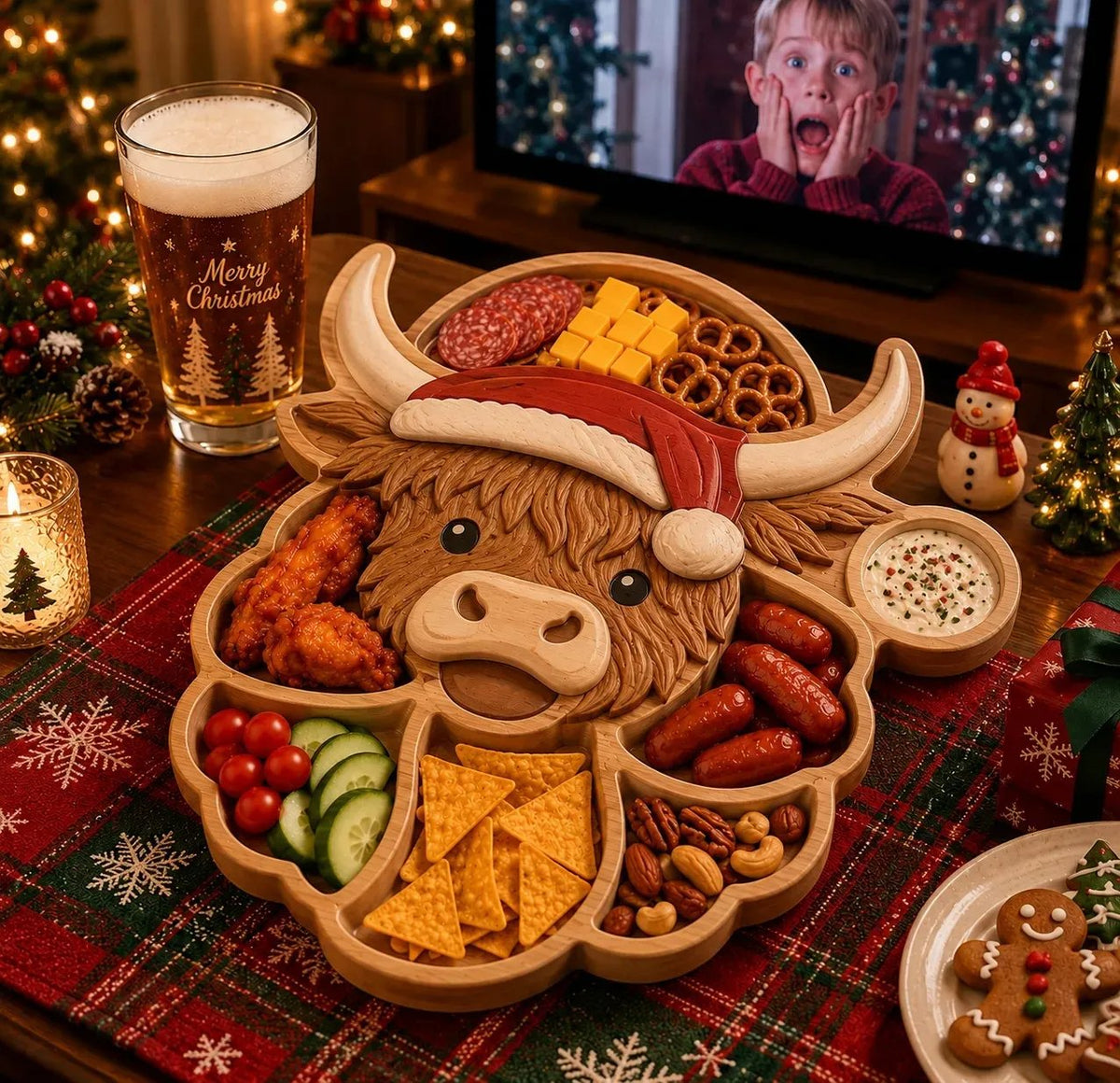 ⏳Last Day BUY 2 GET 1 FREE🎄 Christmas Snack Serving Tray