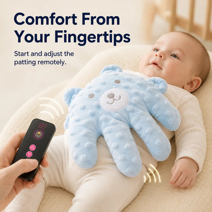 👶 Baby Soothing Rhythmic Palm – Remote-Controlled Patting & Warmth ☁️