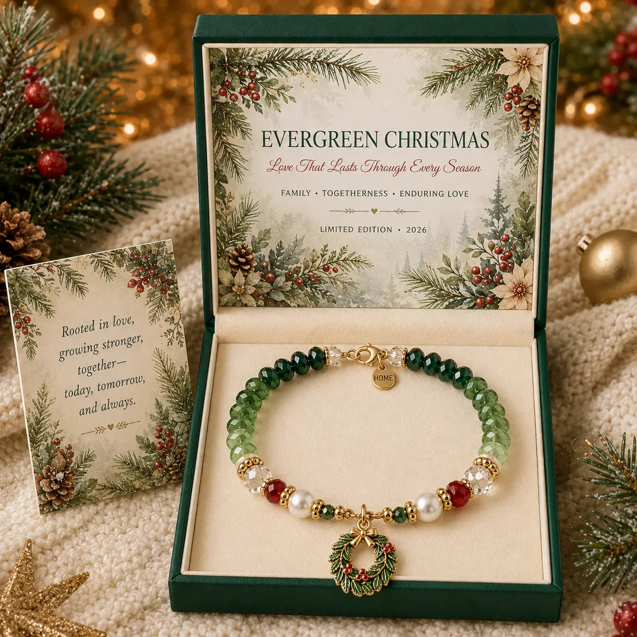 ⏳ LAST DAY 49% OFF — ✝️ Christmas Blessings Bracelet Set 🎄 | Wear the Faith. Share the Blessing
