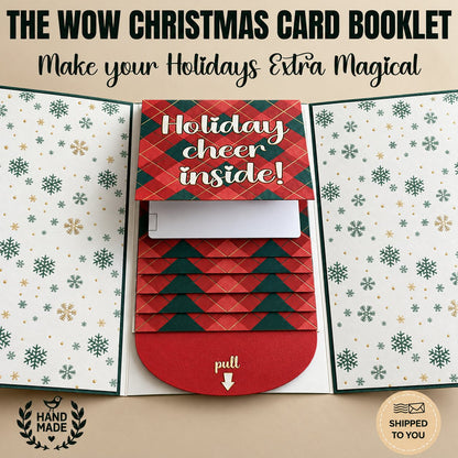 ⏰ LAST DAY 50% OFF - 2026 New 🎅💳 Waterfall Christmas Gift Card Booklet ✨