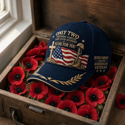 🇺🇸 Faith & Veteran Tribute Cap – Honor Their Sacrifice ✝️