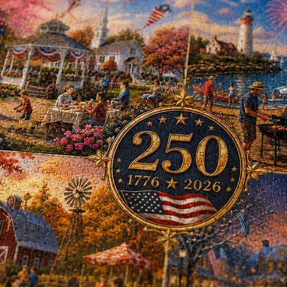 United States 250th Anniversary Collector’s Edition Puzzle