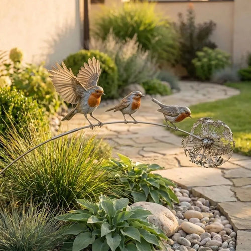 Handcrafted Kinetic Garden Stake