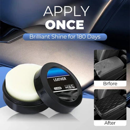 Cleaning and care cream & Cleaning paste for leather care