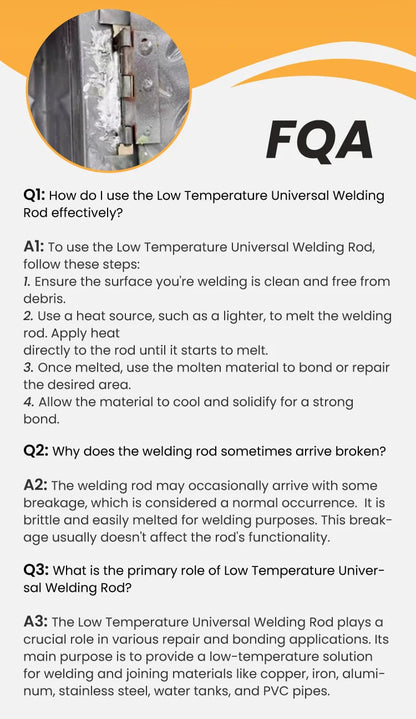 🔥 Aluminum Welding Repair Rods — Low-Temperature Multi-Metal Repair for Faster, Cleaner DIY Fixes
