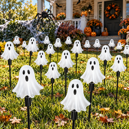 Glowing Ghost Garden Stakes