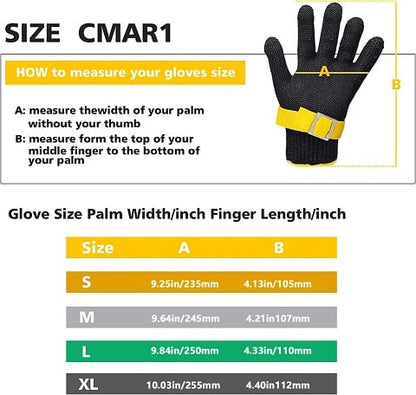 🧤 Stainless Steel Mesh Glove – Highest A9 cut level – Perfect for butchers & chefs – no more knife accidents! 🔪🚫