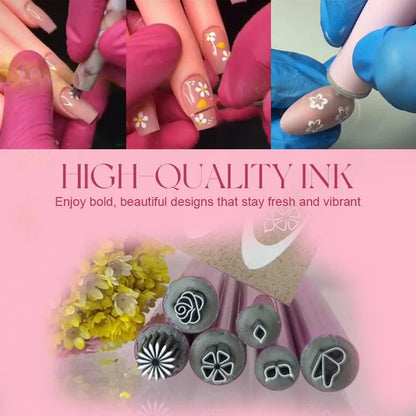 🔥 Nail Art Stamp Pen