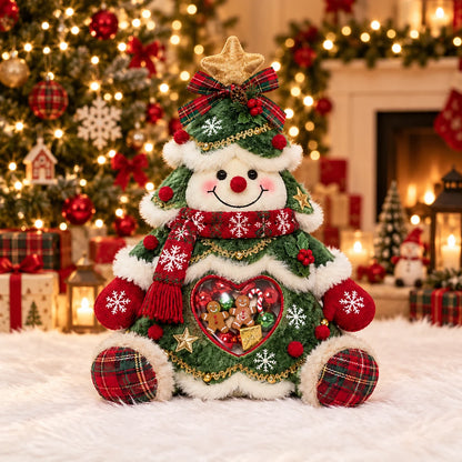 💯🎅 Refillable Christmas Figurine Treat Holder