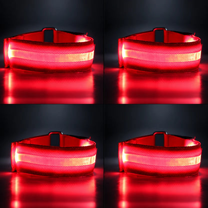 🐎 Horse Led Leg Straps – 4 Pack | Rechargeable-look Night Riding Safety Lights ✨