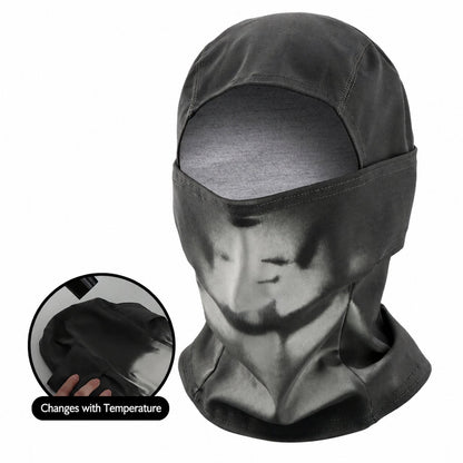 VOID V2 Reversible Thermal Balaclava Thermochromic Color Shift Face Mask for Outdoor Sports & Avant-Garde Street Style