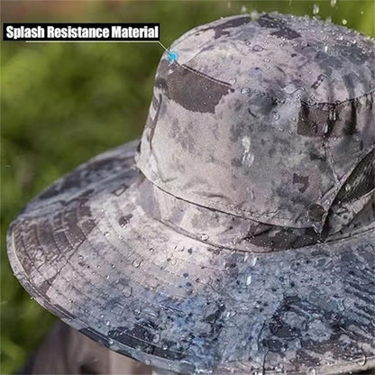 🔥Last Day Sale🔥 - Outdoor Wide Brim Sun Hat With Solar Fan