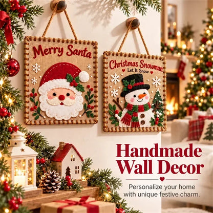 🎄✨Christmas DIY Fabric Weaving Friendship Kit - 🧵 Create Something Special Together! 💕