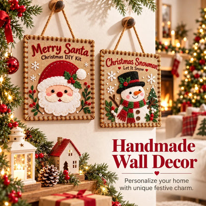 🎄✨Christmas DIY Fabric Weaving Friendship Kit - 🧵 Create Something Special Together! 💕