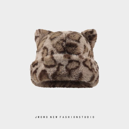 Cat Ear Plush Winter Beanie