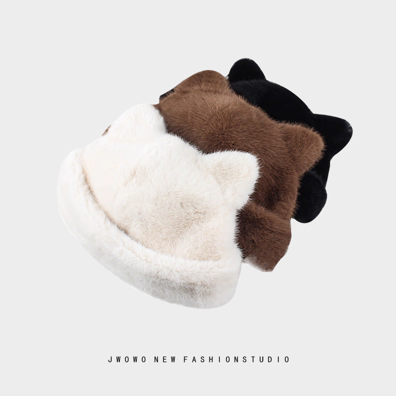 Cat Ear Plush Winter Beanie