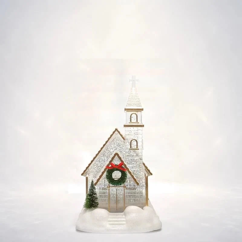 ❄️ Musical Christmas Snow Globe Lantern | Swirling Snow & Warm LED