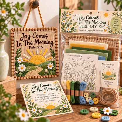 ✝️ Psalms of Comfort & Strength Fabric Weaving Kit