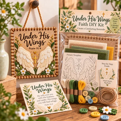 ✝️ Psalms of Comfort & Strength Fabric Weaving Kit
