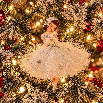 🔥 Last Day 49% OFF - Vintage Christmas Lady Ornaments – 1950s-Inspired Holiday Charm 🎄