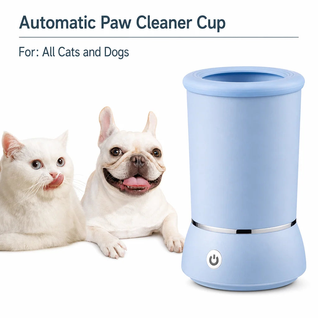 Automatic Electric Paw Cleaner For Dogs And Cats