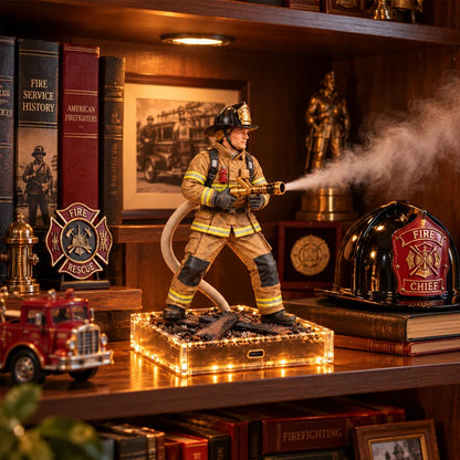🚒 Firefighter Rescue Mist Humidifier | Light-Up Hero Gift