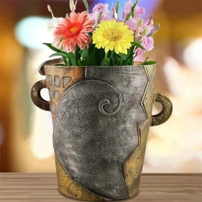 🌷Brutalist Abstract Beauty Face Flower Pot