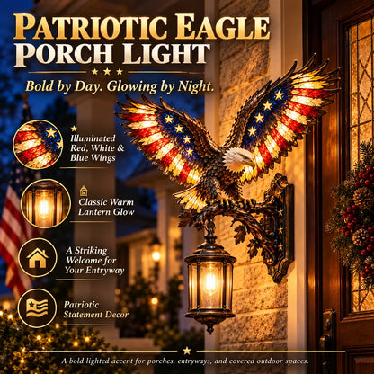 🔥🦅Liberty in Flight – A Glowing Eagle for Your Outdoor Space