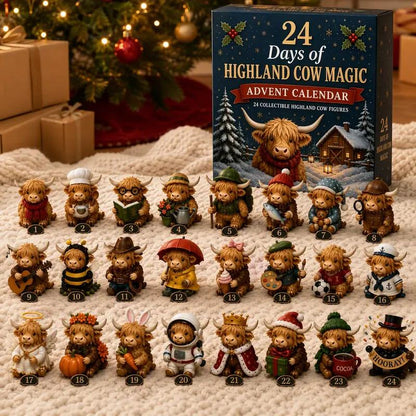 🐮24 Days of Highland Cow Magi Advent Calendar🕯️🌾