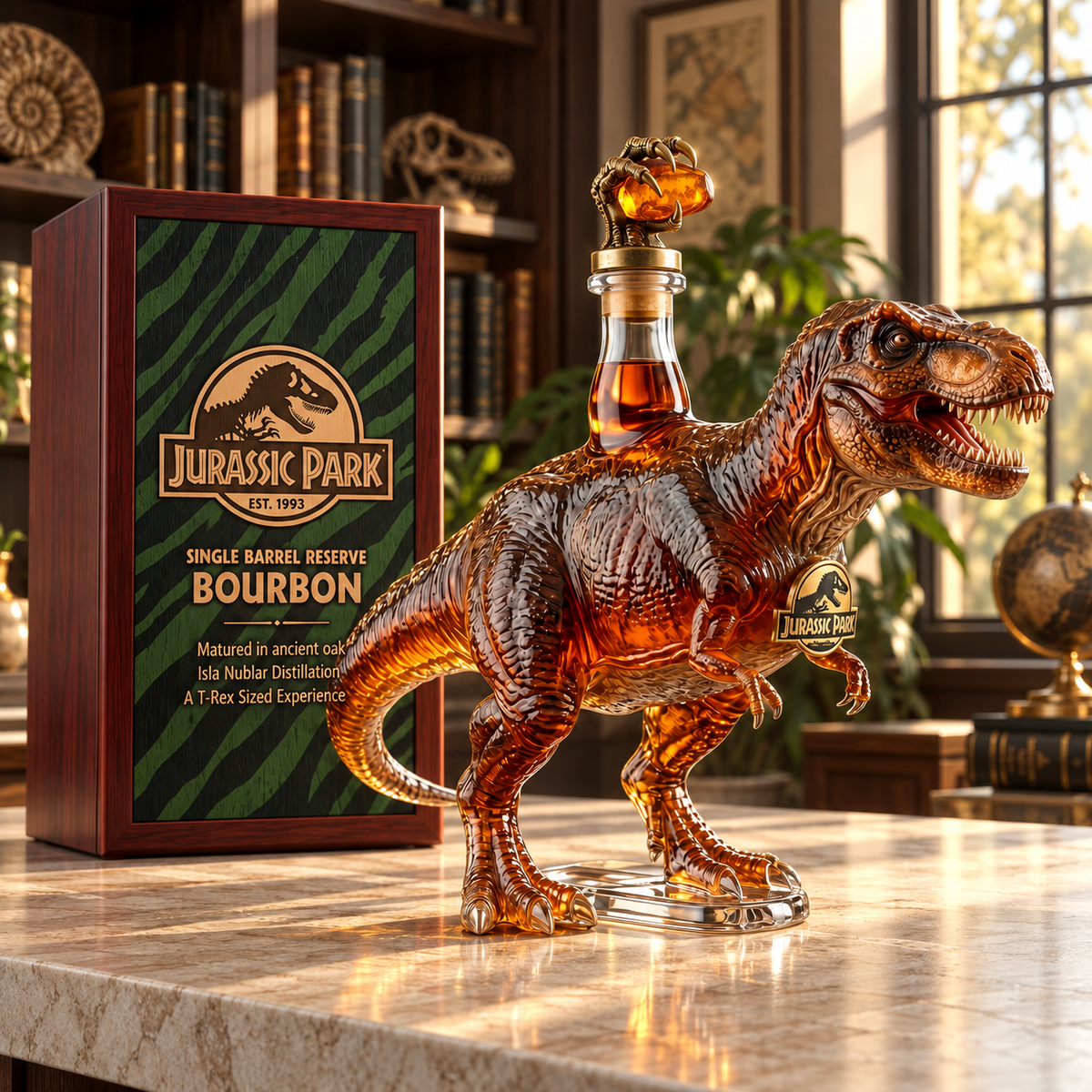 Jurassic Park Whiskey Decanter🦕