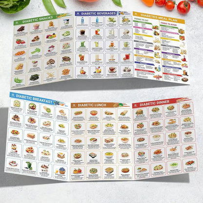 🥒 Diabetes Food List & Meal Planner (3PCS)