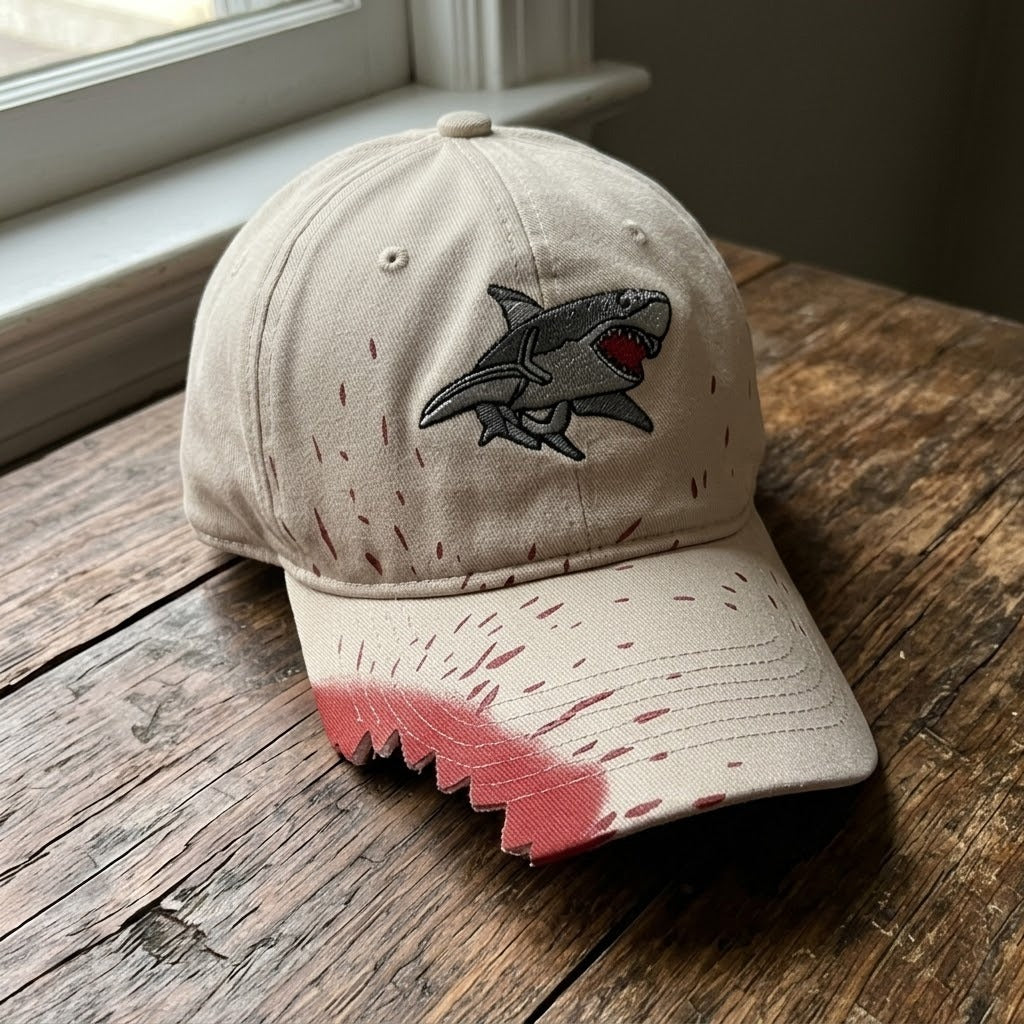 Shark Bite Baseball Cap - Image 0