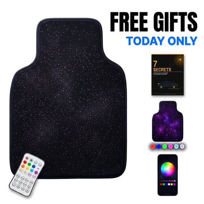 Luxury LED Light 3D Ambient Lighting Car Floor Mat