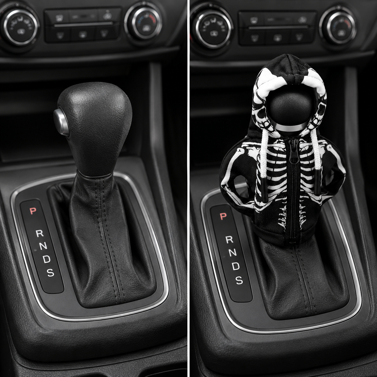🔥Hot Sales🔥-Second Generation ⚡️Creative Sweater Car Gear Shift Lever Cover
