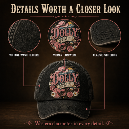 Queen of Country 1946-2026 “Timeless Spirit” Washed Cap