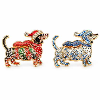 Limited Edition Dachshund Brooch