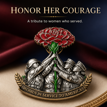 Limited Edition🌸-“Never Forgotten” American Sheroines Tribute Crest