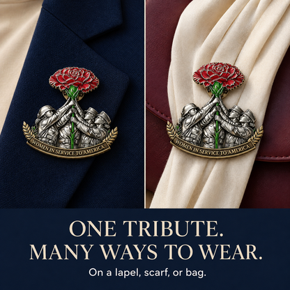 Limited Edition🌸-“Never Forgotten” American Sheroines Tribute Crest
