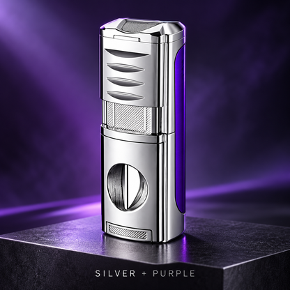 New Vintage Luxury 4-in-1 Multifunctional Cigar Lighter