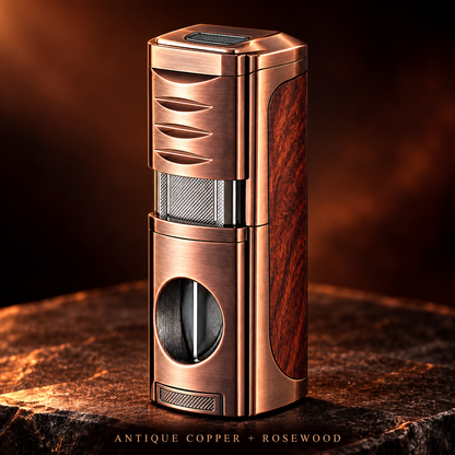 New Vintage Luxury 4-in-1 Multifunctional Cigar Lighter