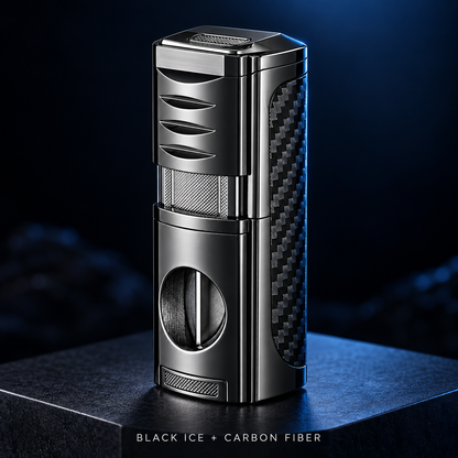 New Vintage Luxury 4-in-1 Multifunctional Cigar Lighter